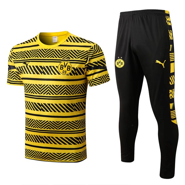 Maglia Borussia Dortmund Set Completo 22/23 Giallo